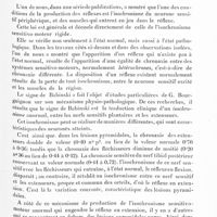 0503 - Page 451 - Société de neurologie de Paris. Séance du 6 mars 1930. Addendum à la séance du 6 février 1930. Réflexes plantaires directs et croisés dissociés dans un cas de monoplégie crurale. Chronaxie et lois des réflexes, par MM. Georges Bourguignon et Pierre Mollaret