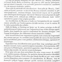 0512 - Page 460 - Réunion neurologique de Strasbourg (Filiale de la Société de neurologie de Paris). Séance du 8 juin 1929. Note critique sur les classifications des tumeurs du névraxe, par G. Hoerner