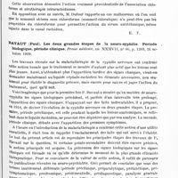 0595 - Page 543 - Analyses. Neurologie. Études spéciales. Infections et intoxications. Dufour (Henri). Nouveau cas de tétanos chez un enfant guéri par injections intrarachidiennes de sérum associées à la chloroformisation. Bulletins et mémoires de la Société médicale des hôpitaux de Paris... / Ravaut (Paul). Les deux grandes étapes de la neuro-syphilis. Période biologique, période clinique. Presse médicale...