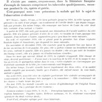 0698 - Page 644 - Société de neurologie de Paris. Séance du 3 avril 1930. Addendum à la séance précédente. Tumeur intraventriculaire droite comprimant les tubercules quadrijumeaux postérieurs. Ablation d'une très grande partie. Guérison, par MM. Cl. Vincent, M. David, P. Puech