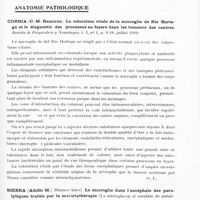 0727 - Page 673 - Analyses. Neurologie. Études générales. Physiologie. Collin (Rémy). Quelques points controversés de la théorie diencéphalo-hypophysaire. Rivista di Neurologia... / Anatomie pathologique. Corria (C.-M.-Ramirez). La coloration vitale de la microglie de Rio Hortega et le diagnostic des processus en foyers dans les tumeurs des centres. Revista de Psiquiatria y Neurologia... / Sierra (Adolfo M.)... La microglie dans l'encéphale des paralytiques traités par la malariathérapie (La microglia en el encefalo de paraliticos malazirados). La Semana Medica...