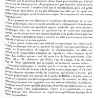 0849 - Page 795 - Société de neurologie de Paris. Séance du 8 mai 1930. Addendum à la séance précédente. Angio-neuro-épithéliome kystique de la région suprasellaire, par MM. Georges Guillain, P. Mollaret et I. Bertrand / Anévrysme du tronc basillaire ayant déterminé la symptomatologie d'une tumeur de l'angle ponto-cérébelleux, par MM. Georges Guillain, P. Schmite et I. Bertrand