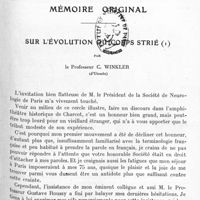 0903 - Page 849 - Mémoire original. Sur l'évolution du corps strié, par le Professeur C. Winkler...