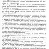 1311 - Page 1257 - Société de neurologie de Paris. Séance du 22 mai 1930. Addendum à la séance du 1er mai 1930. Méningiome en plaques de la corticalité, par MM. de Martel, Chatelin et Guillaume