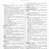 0011 - Page 7 - Année 1931. Tables du tome I. IV. Table alphabétique des matières
