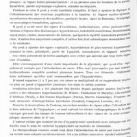 0957 - Page 894 - Analyses. Neurologie. Études générales. Glandes à sécrétion interne et syndromes glandulaires. Wilder (Josef). Un nouveau syndrome hypophysaire ; l'hypoglycémie spontanée hypophysaire (Ein neues hypophysares Krankheitsbild ; Die hypophysare Spontanhypo glykémie). Deutsche Zeitschrift für Nervenheilkunde... / Guerard (J.) et Jobin (J.-B.). Un cas de goitre exophtalmique. Bulletin médical de Québec...