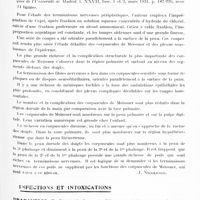 0611 - Page 553 - Analyses. Neurologie. Études générales. Anatomie. Tello (J.-F.)... Le réticulum des cellules ciliées du labyrinthe chez la souris et son indépendance des terminaisons nerveuses de la VIIIe paire. Travaux du laboratoire de recherches biologiques de l'Université de Madrid... / Martinez Perez (R.)... Contribution à l'étude des terminaisons nerveuses dans la peau de la main. Travaux du laboratoire de recherches biologiques de l'Université de Madrid... / Infections et intoxications. Draganesco (Dr State)... L'état actuel de nos connaissances sur les infections neurotropes