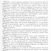 1381 - Page 1321 - XIIe Réunion neurologique internationale annuelle. Paris, 31 mai-1er juin 1932. Communications sur la pathogénie. Le rôle des spasmes vasculaires, des troubles endocriniens et des troubles vago-sympathiques dans la pathogénie de l'épilepsie, par M. G. Etienne... / Sur le rôle des spasmes vasculaires dans la pathogénie des accès épileptiques, par M. Dino Bolsi...