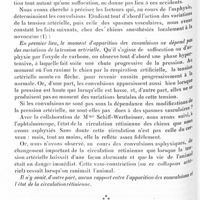 1398 - Page 1338 - XIIe Réunion neurologique internationale annuelle. Paris, 31 mai-1er juin 1932. Communications sur la pathogénie. Recherches expérimentales sur le mécanisme des convulsions d'origine asphyxique (contribution à la pathogénie des convulsions épileptiques), par MM. Maurice Villaret, L.-Justin Besançon et Henri Desoille