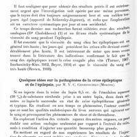 1400 - Page 1340 - XIIe Réunion neurologique internationale annuelle. Paris, 31 mai-1er juin 1932. Communications sur la pathogénie. Sur la coagulation et la viscosité du sang pendant l'épilepsie génuine, par M. V. C. Choroschko... / Quelques idées sur la pathogénèse de la crise épileptique et de l'épilepsie, par M. V. C. Choroschko...