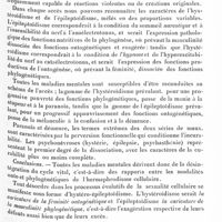 1405 - Page 1345 - XIIe Réunion neurologique internationale annuelle. Paris, 31 mai-1er juin 1932. Communications sur la pathogénie. Epilepsie et hystérie en rapport avec l'hermaphrodisme cellulaire, par M. Marco Trèves... / Phénomène de Magnus et de Kleyn transitoire du côté malade au cours d'un état de mal épileptique chez une hémiplégique. Myoclonies rythmées interparoxystiques, par MM. Raymond Garcin et R. Laplane