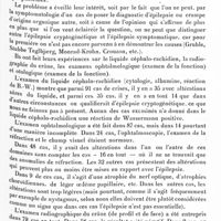 1413 - Page 1353 - XIIe Réunion neurologique internationale annuelle. Paris, 31 mai-1er juin 1932. Communications sur la symptomatologie. Examen de crises épileptiformes, par MM. Otto Jacobsen et Georges E. Schroder. Travail du Service neuro-psychiatrique municipal de Copenhague. Directeur : Prof. Aug. Wimmer (présenté par M. Krabbe) (Copenhague)