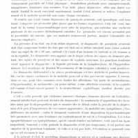 0196 - Page 144 - Analyses. Psychiatrie. Études générales. Vurpas (Cl.) et Corman (L.). Les formes dépressives de la paralysie générale. Etude clinique. Gazette des hôpitaux... / Pascal (V.) et Deschamps (André). Exploration pharmacodynamique de la motricité des déments précoces. Tests combinés : éther-cocaïne, éther-cocaïne-strychnine-caféine. Cocaïne à doses progressives à l'éther, à la caféine-strychnine. Encéphale...