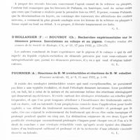 0796 - Page 742 - Analyses. Neurologie. Études générales. Infections et intoxications. Virchubski (A.). Complexe neuro-psychique comme suite d'une asphyxie par l'oxyde de carbone (CO). Rocznik Psychjatryczny (Annales psychiatriques)... / Henri Claude. Recherches récentes sur la pthogénie de la sclérose en plaques. Encéphale... / D'Hollander (F.) et Rouvroy (Ch.). Recherches expérimentales sur la démence précoce. Inoculations au cobaye et au pigeon. Comptes rendus des séances de la Société de biologie... / Fournier (A.). Réactions de B.-W. irréductibles et réactions de B.-W. rebelles. Provence médicale... / Thorel et Vinzent. A propos d'une intoxication collective par l'arsenic. Annales de dermatologie et de syphiligraphie...