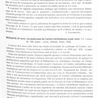 0159 - Page 99 - Analyses. Neurologie. Études générales. Bibliographie. Lacan (J.). De la psychose paranoïaque dans ses rapports avec la personnalité..., Le François, 1932 / Rudaux (Pierre). Le syndrome de l'artère cérébelleuse supérieure... Jouve, éditeur, Paris, 1934