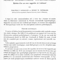 0589 - Page 529 - Mémoires originaux. Névrite interstitielle hypertrophique. Relation d'un cas avec suggestion de traitement, par Walter F. Schaller et Henry W. Newmann...