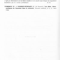 0715 - Page 656 - Analyses. Thérapeutique. Thompson (Kenneth Wade). Anesthésie rachidienne inopérante dans une intervention pour tumeur de la queue de cheval (Spinal anesthesia ineffective for operation on tumor of the cauda equina). Archives of Neurology and Psychiatry...