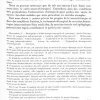 0982 - Page 923 - Société de neurologie de Paris. Séance du 6 juin 1935. Communications. A propos de deux cas d'hémorragie intraventriculaire guéris par le traitement chirurgical, par MM. P. Puech, Mlle Rappoport et M. Brun