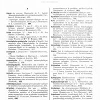 0011 - Page 7 - Tables du tome 64. Année 1935 - 2e semestre. VI. Table alphabétique des matières