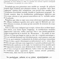 0183 - Page 127 - Société de neurologie de Paris. Séance du 4 juillet 1935. Communications. Diabète insipide en apparence consécutif à une entorse tibio-tarsienne. Les facteurs étiologiques lointains et immédiats de la polyurie, par MM. J. Lhermitte, Metenier et Gauthier / La pachybasie sellaire et sa valeur séméiologique, par MM. J. Lhermitte et Nemours-Auguste