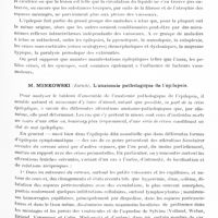 0529 - Page 473 - Congrès neurologique international. Londres, 29 juillet-2 août 1935. Les épilepsies (Programme préparé par M. le Professeur Marburg). Rapports. K. Orzechowski... Le système nerveux végétatif ; ses rapports avec la pathogénie de l'épilepsie / M. Minkowski... L'anatomie pathologique de l'épilepsie