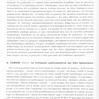 0532 - Page 476 - Congrès neurologique international. Londres, 29 juillet-2 août 1935. Les épilepsies (Programme préparé par M. le Professeur Marburg). Rapports. M. Minkowski... L'anatomie pathologique de l'épilepsie / A. Ulrich... Le traitement médicamenteux des états épileptiques