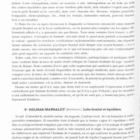 0586 - Page 530 - Congrès neurologique international. Londres, 29 juillet-2 août 1935. IIIe Question. Les fonctions des lobes frontaux (Programme préparé par M. le Professeur H. Claude). Rapports. J.-A. Barré... Etude critique de l'ataxie frontale / P. Delmas-Marsalet... Lobe frontal et équilibre