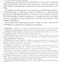 0829 - Page 773 - Société de neurologie de Paris. Séance du 7 novembre 1935. Communications. Sur un nouveau syndrome ataxo-cérébelleux particulier, par M. D. Paulian et M. Cardas