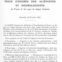 0849 - Page 793 - XXXIXe Congrès des aliénistes et neurologistes de France et des pays de langue française. Bruxelles, 22-28 juillet 1935
