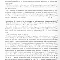 0874 - Page 818 - Analyses. Neurologie. Études générales. Bibliographie. Gardien-Jourd'Heuil (M. P.). La vagotonine dans les états anxieux..., Georges Thomas, édit., Nancy, 1935 / Publications de l'Institut de neurologie de Northwestern University Medical School. (Publications from the Institute of Neurology Northwestern University Medical School) Chicago..., 1934 / Tantareano (Eugénie-Elise). La réserve alcaline dans la paralysie générale avant et après la malariathérapie (Thèse, Bucarest, 1935)