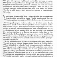 0189 - Page 141 - Société de neurologie de Paris. Séance du 9 janvier 1936. Communications. Polynévrite neuro-anémique des membres supérieurs, par MM. Henri Roger et Jean Olmer... / Sur une cause d'incertitude dans l'interprétation des préparations à l'imprégnation métallique dans l'étude histologique des tumeurs du système nerveux, par MM. G. B. Belloni et G. Oselladore