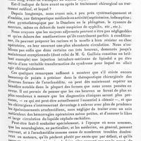 0597 - Page 549 - Société de neurologie de Paris. Séance du 5 mars 1936. Résultats éloignés de l'intervention chirurgicale dans l'arachnoïdite spinale, par MM. J.-A. Barré et Oscar Metzger... / Etude clinique d'un cas de myoclonies vélo-pharyngo-laryngées, par M. J. Dereux...