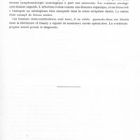0211 - Page 163 - Sociétés. Société belge de neurologie. Séance du 23 mai 1936. Méningiome de la base avec troubles démentiels prédominantes, par MM. H. Baonville, P. Divry et J. Titeca / Méningiome intraventriculaire, par M. R. Ley