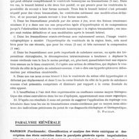 0503 - Page 455 - Analyses. Neurologie. Études spéciales. Crâne. Semo I. Marie. Recherches sur les traumatismes crâniens et leurs moyens de diagnostic (Le repérage ventriculaire). Thèse Bucarest, 1936 / Paralysie générale. Barison (Ferdinando). Classification et analyse des états oniriques et description des états oniroïdes dans la paralysie générale après impaludation (Classificazione ed analisi degli onirismi e descrizione degli stati oniroidi nella paralisi progressiva malarizzata). Rivista sperimentale di Freniatria...