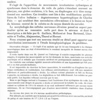 0589 - Page 541 - Société de neurologie de Paris. Séance du 5 novembre 1936. Communications. Nystagmus vélo-palatin à la suite d'une lésion récente du faisceau central de la calotte. (Etude anatomo-clinique), par MM. G. Marinesco, N. Jonesco-Sisesti et Th. Hornet
