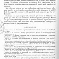 0152 - Page 100 - Société de neurologie de Paris. Séance du 7 janvier 1937. Communications. Le réflexe psycho-galvanique chez les parkinsoniens postencéphalitiques, par MM. G. Marinesco, J. N. Jonesco-Sisesti et L. Copelman / Pupillotonie (dit syndrome pupillaire d'Adie) dans un cas de sclérodermie, par MM. Th. Alajouanine et P. Morax