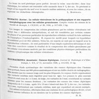 0183 - Page 131 - Analyses. Neurologie. Études générales. Anatomie. Frank (Sigurd). Histophysiologie de la préhypophyse. La cytologie dynamique de la préhypophyse. Comptes rendus des séances de la Société de biologie... / Hovelacque (A.), Monod (H.), Evrard (H.) et Éenzart (J.). Étude anatomique du nerf phrénique préveineux. Soc. anat... Ann. d'anat. path... / Morato (Xavier). La cellule vésiculeuse de la préhypophyse et ses rapports morphologiques avec les cellules granuleuses. Comptes rendus des séances de la Société de biologie... / Roubachewa (Anastasie). Canaux diploïques. Journal de radiologie et d'électrologie... / Swank (Roy L.). Le faisceau pyramidal (The pyramidal tracts). Archives of Neurology and Psychiatry...