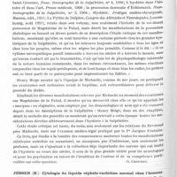 0312 - Page 260 - Analyses. Neurologie. Études générales. Bibliographie. Meige (Henry). Gaufridy... 1937, Gallimard, édit. / Jessen (H.). Cytologie du liquide céphalo-rachidien normal chez l'homme. Monographie critique et pratique... Masson, édit., Paris, 1936...