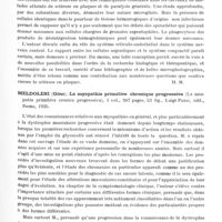 0581 - Page 533 - Analyses. Neurologie. Études générales. Bibliographie. Blackman (N.). Etiologie de la sclérose en plaques. Recherches sur le facteur infectieux par les méthodes d'imprégnation argentiques... Lavergne, édit., Thèse Paris, 1936 / Meldolesi (Gino). La myopathie primitive chronique progressive (La miopatia primitiva cronica progressiva)... Luigi Pozzi, édit., Rome, 1935
