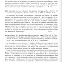 0582 - Page 534 - Analyses. Neurologie. Études générales. Bibliographie. Meldolesi (Gino). La myopathie primitive chronique progressive (La miopatia primitiva cronica progressiva)... Luigi Pozzi, édit., Rome, 1935 / Lisi (Lionello de). Les affections du système extrapyramidal (Malattie del sistema extrapiramidale). Medicina interna... / Les problèmes des maladies psychiques exogènes aiguës. Travaux de l'Académie psycho-neurologique ukrainienne (Problemy ostrykh eksoguennych psykhichesich sabolevani. Iroudy ukrainskoy psychonevrologichsky akademii)... 1935. Edition médicale d'Etat de la R. S. S. ukrainienne