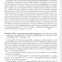 0710 - Page 662 - Analyses. Neurologie. Études générales. Bibliographie. Lomholt (Esbern). Evolution des modifications du liquide céphalo-rachidien des syphilitiques (Course of changes in the spinal fluid of syphilitics). Acta Psychiatrica et Neurologica... / Sjovall (Bertil). Dystrophie musculaire progressive (Dystrophia musculorum progressiva). Acta psichiatrica et neurologica...