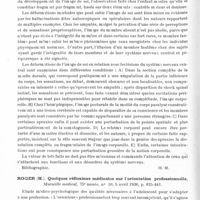 0742 - Page 694 - Analyses. Psychiatrie. Psychologie. Lhermitte (Jean) et Tchehrazi (E.). L'image du moi corporel et ses déformations pathologiques. L'Encéphale... / Roger (H.). Quelques réflexions médicales sur l'orientation professionnelle, Marseille médical...