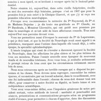 0069 - Page 27 - Société de neurologie de Paris. Séance du 9 janvier 1941. Allocution du président : M. Velter