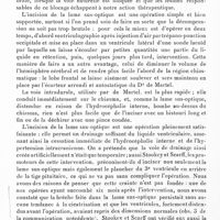 0150 - Page 108 - Société de neurologie de Paris. Séance du 6 mars 1941. Les indications thérapeutiques de l'incision de la lame sus-optique (blocage de l'aquedec de Sylvius et blocage du lac basilaire), par R. Thurel