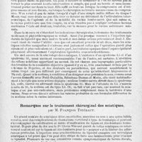 0225 - Page 195 - Société de neurologie de Paris. Séance du 24 juin 1943. Remarques sur le traitement des sciatiques, par M. F. Coste / Remarques sur le traitement chirurgical des sciatiques, par M. François Thiébaut