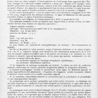 0322 - Page 292 - Société de neurologie de Paris. Séance du 4 novembre 1943. Diabète insipide dans un cas de méningo-encéphalite syphilitique : polyurie, polyphagie et troubles de la régulation glycémique, par MM. Carrière et P.-J. Gineste...