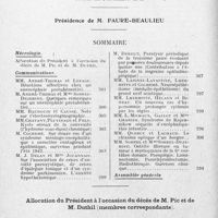 0324 - Page 294 - Société de neurologie de Paris. Séance du 2 décembre 1943. Sommaire / Allocution du président à l'occasion du décès de M. Pic et de M. Duthi (membre correspondants) / Ostéite fibreuse ou tumeur à myéloplaxes de la 6e vertèbre dorsale. Paraplégie. Laminectomie. Parathyroïdectomie. Radiothérapie. Guérison clinique, par M. E. Sorrel et Mme Sorrel-Dejerine