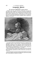 Un portrait de Malgaigne, d'après nature, professant la médecine opératoire (par le Dr Closmadeuc) - [...]