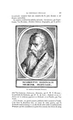 Le médecin-botaniste Dodoens - La Chronique médicale : revue bi-mensuelle de médecine historique, li [...]