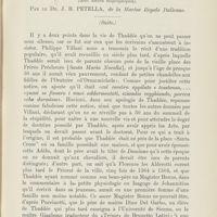 0091 - Page 61 - Les consultations oculistiques d'un maître Italien du XIIIeme siècle (avec notices biographiques). Par J. B. Petella [Suite]